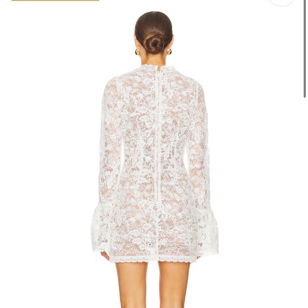 Irina Mini Lace Long Sleeve Dress Line and Dot REVOLVE - Picture 2 of 3